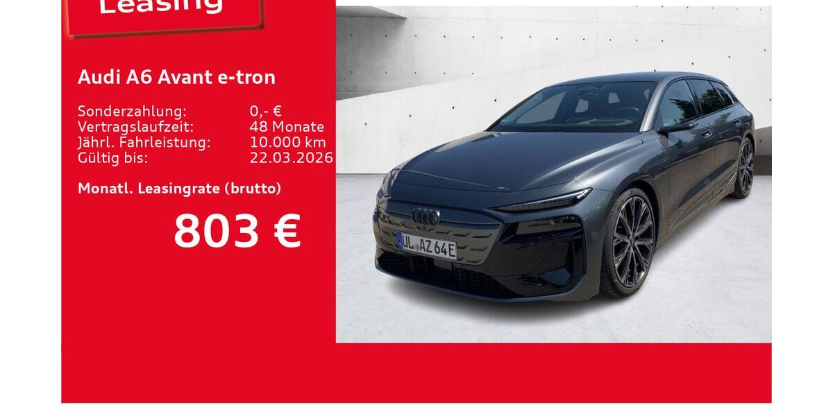 Audi A6 e-tron 18.693 km 68.920 &euro; Ulm 89073