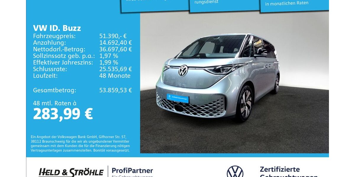 VW ID. Buzz 8.344 km 51.390 &euro; Ulm 89079