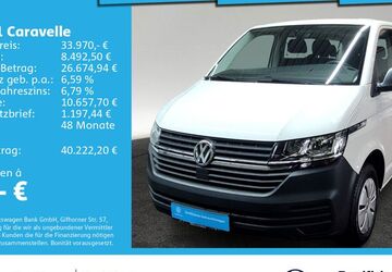 VW T6 Caravelle 34.750 km 33.970 &euro; Ulm 89079