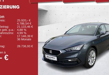 Seat Leon 4.566 km 25.920 &euro; Neu-Ulm 89231