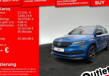 Skoda Karoq 129.130 km 22.220 &euro; Senden 89250