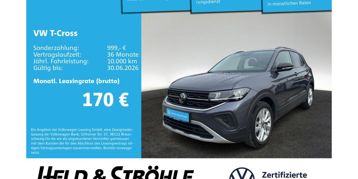 VW T-Cross 18.623 km 19.990 &euro; Neu-Ulm 89231