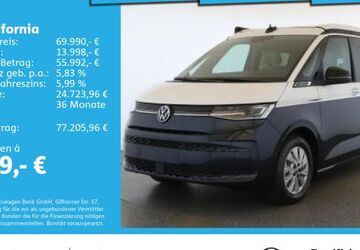 VW T7 California 19.753 km 69.990 &euro; Ulm 89079