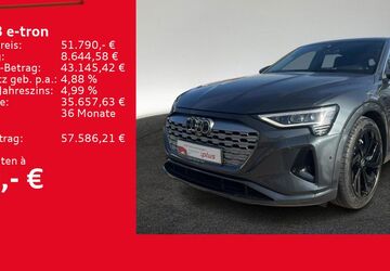 Audi Q8 e-tron 41.180 km 51.790 &euro; Ulm 89073