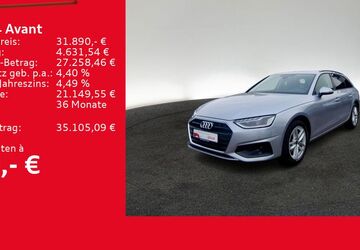 Audi A4 9.998 km 31.890 &euro; Ulm 89073