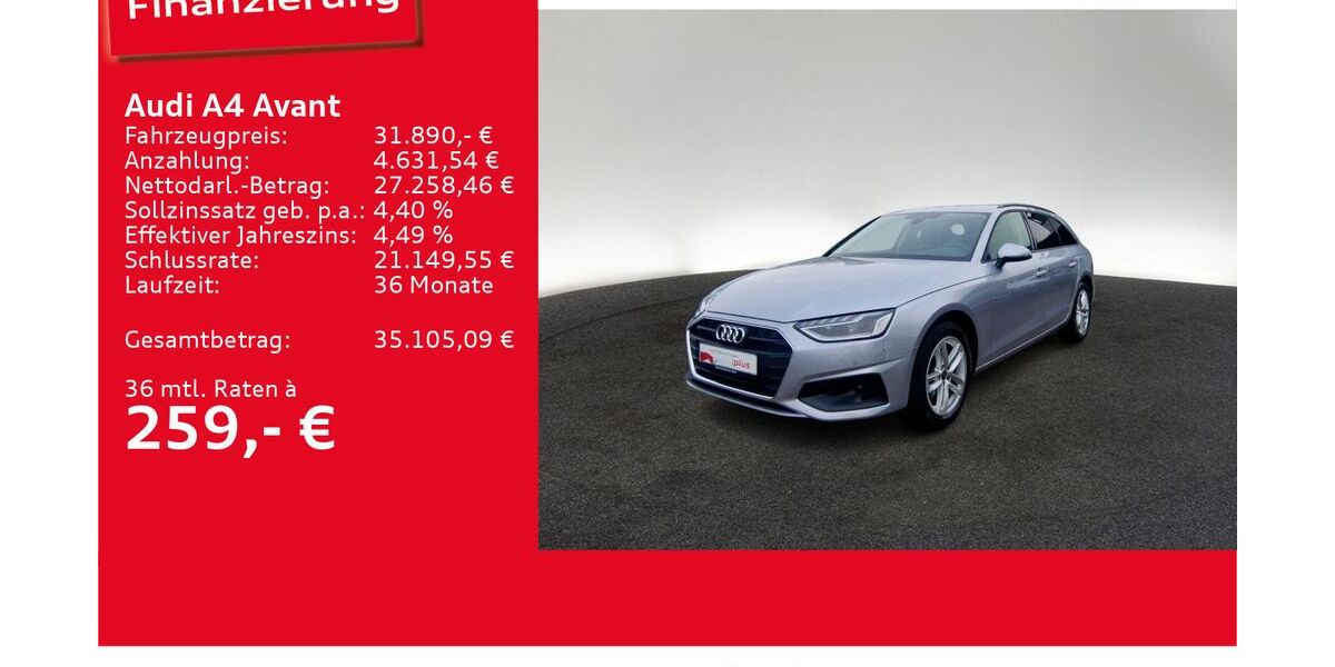 Audi A4 9.998 km 31.890 &euro; Ulm 89073