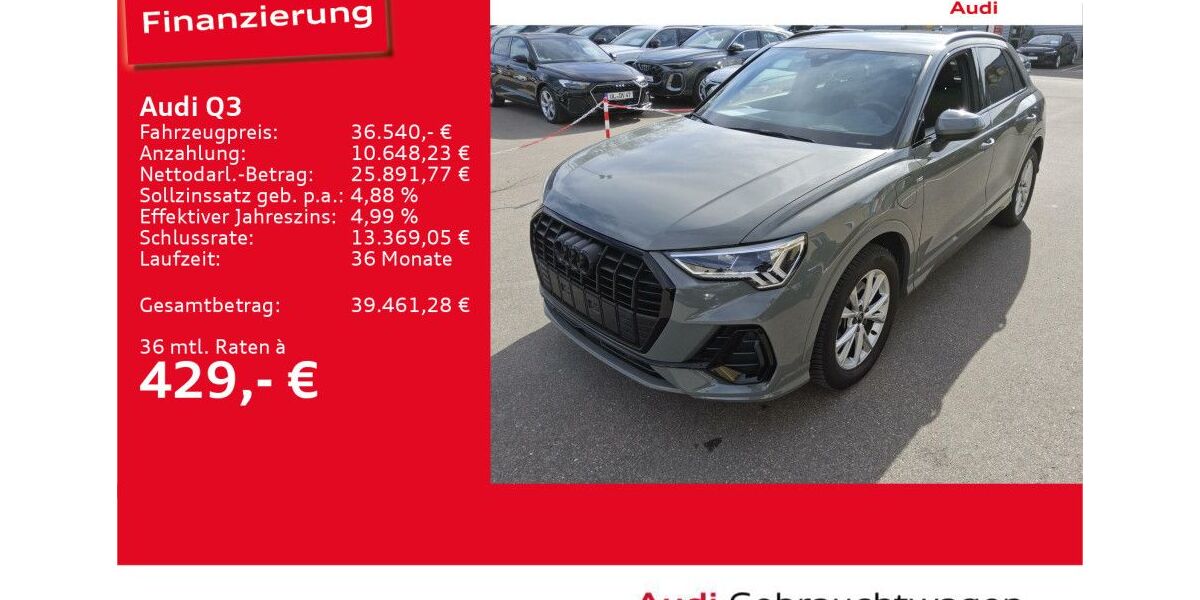 Audi Q3 26.255 km 36.540 &euro; Ulm 89073