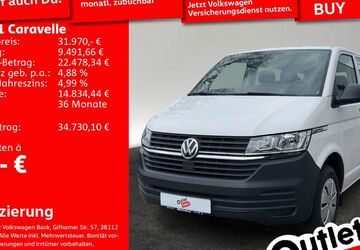 VW T6 Caravelle 45.398 km 31.970 &euro; Senden 89250