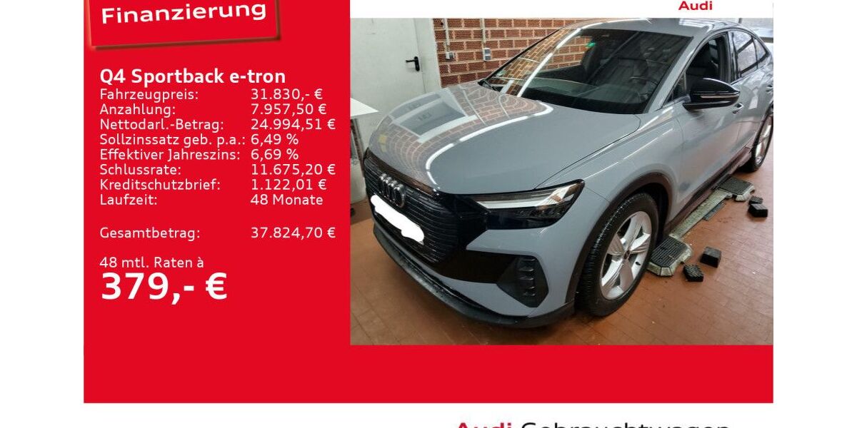 Audi Q4 e-tron 48.247 km 31.830 &euro; Ulm 89073