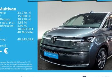 VW T7 Multivan 85.594 km 43.270 &euro; Ulm 89079