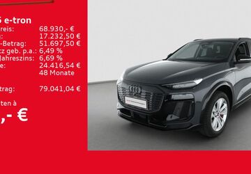 Audi Q6 e-tron 7.146 km 68.930 &euro; Ulm 89073