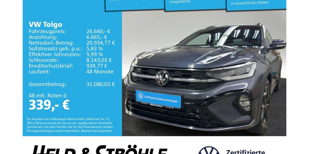 VW Taigo 23.315 km 26.660 &euro; Neu-Ulm 89231