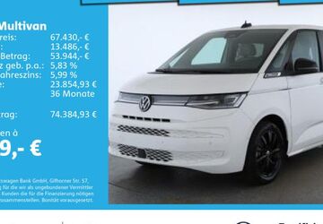 VW T7 Multivan 6.624 km 67.230 &euro; Ulm 89079
