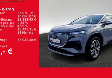 Audi Q4 e-tron 29.998 km 33.970 &euro; Ulm 89073