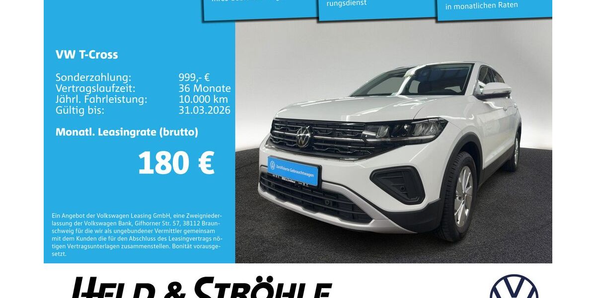 VW T-Cross 3.954 km 20.260 &euro; Neu-Ulm 89231