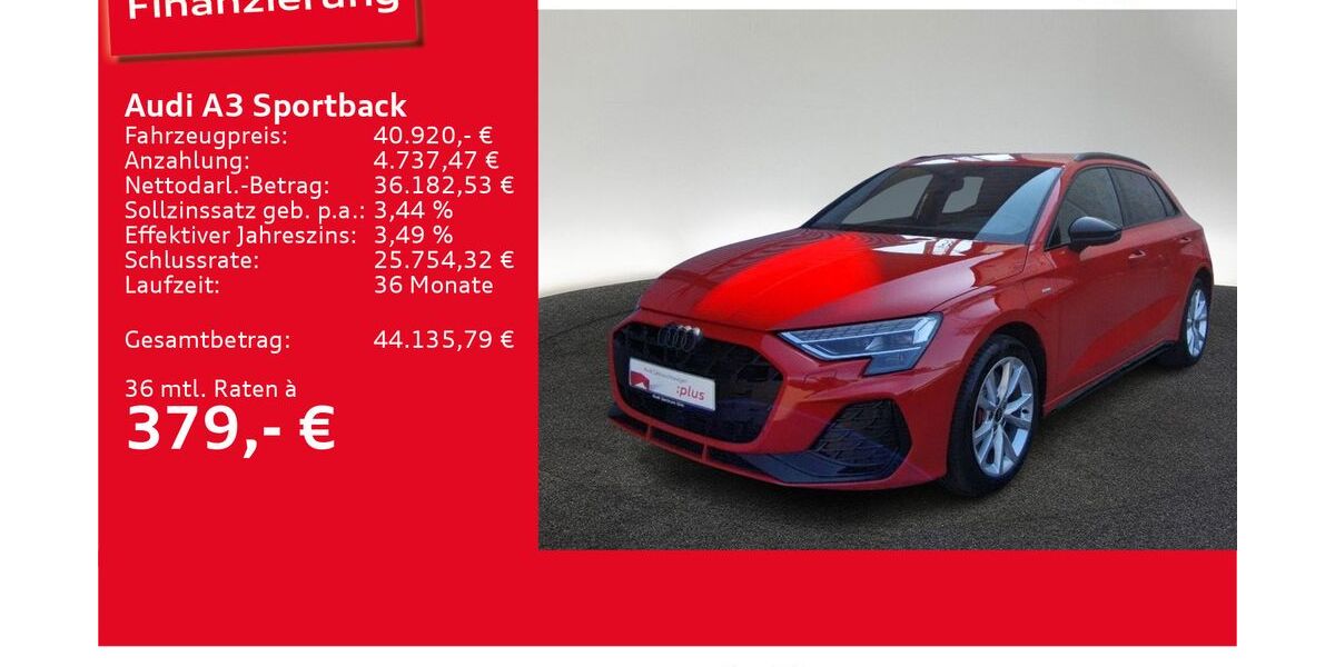 Audi A3 8.571 km 40.920 &euro; Ulm 89073