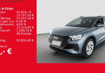 Audi Q4 e-tron 6.510 km 42.830 &euro; Ulm 89073