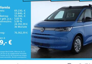 VW T7 California 21.044 km 69.230 &euro; Ulm 89079