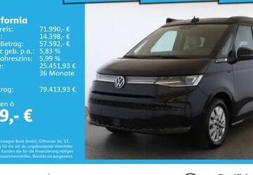 VW T7 California 8.462 km 71.990 &euro; Ulm 89079
