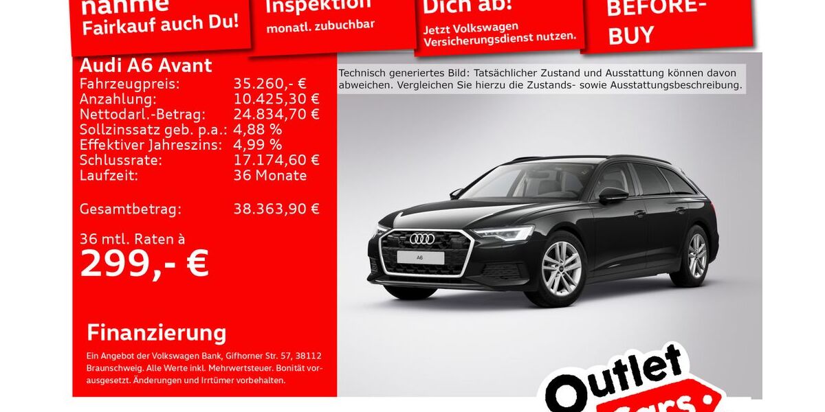 Audi A6 63.140 km 35.260 &euro; Senden 89250
