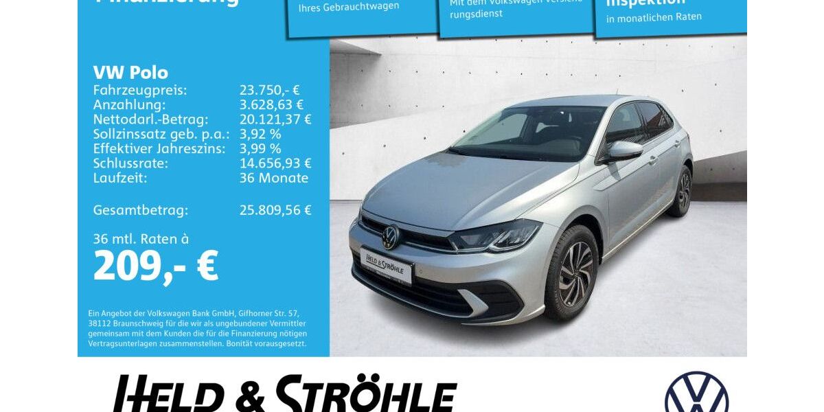VW Polo 2.001 km 23.750 &euro; Neu-Ulm 89231