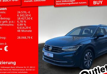 VW Tiguan 55.505 km 24.570 &euro; Senden 89250