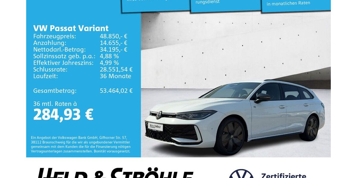 VW Passat Variant 7.001 km 48.850 &euro; Neu-Ulm 89231