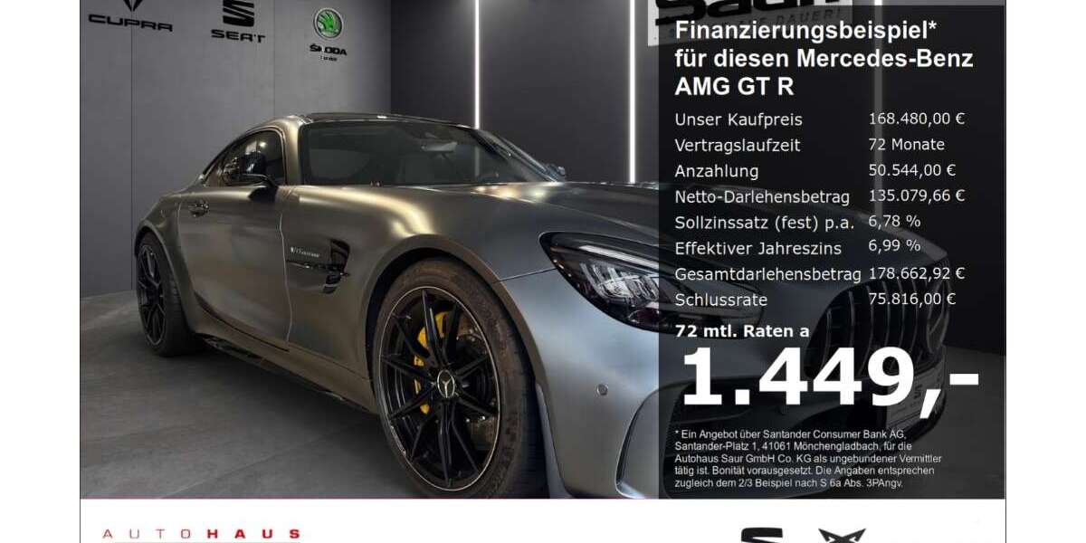 Mercedes-Benz AMG GT 5.300 km 168.480 &euro; Ulm 89077