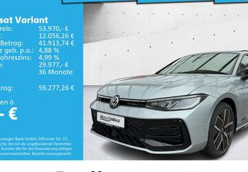VW Passat Variant 9.500 km 53.970 &euro; Ulm 89077
