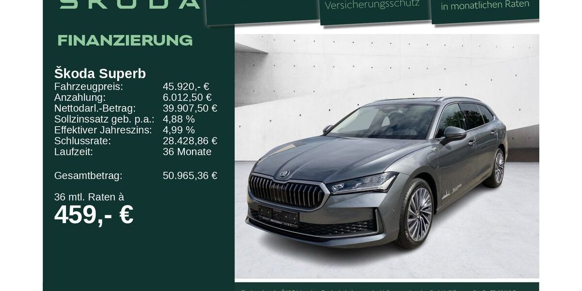 Skoda Superb 11.212 km 44.720 &euro; Neu-Ulm 89231