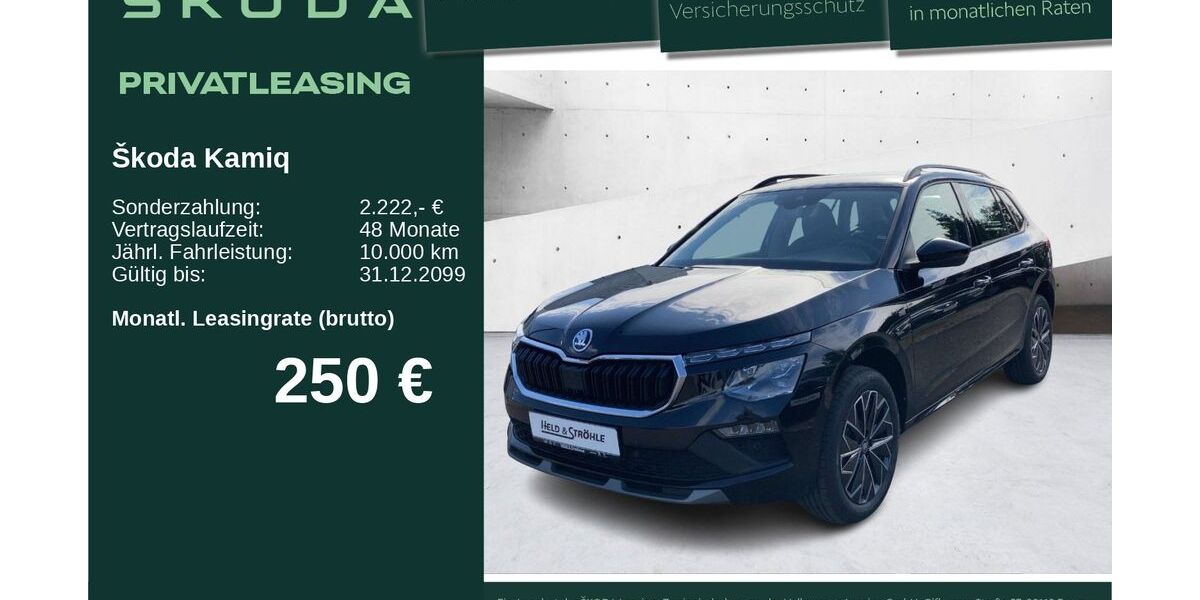 Skoda Kamiq 3.500 km 31.850 &euro; Neu-Ulm 89231