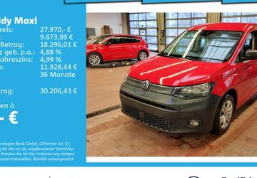 VW Caddy Maxi 63.742 km 27.360 &euro; Ulm 89079