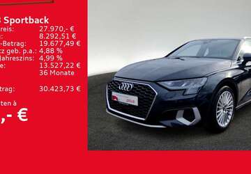 Audi A3 24.171 km 27.970 &euro; Ulm 89073