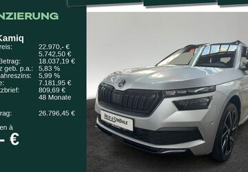 Skoda Kamiq 23.857 km 22.260 &euro; Neu-Ulm 89231