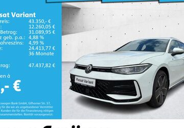 VW Passat Variant 9.001 km 43.350 &euro; Neu-Ulm 89231