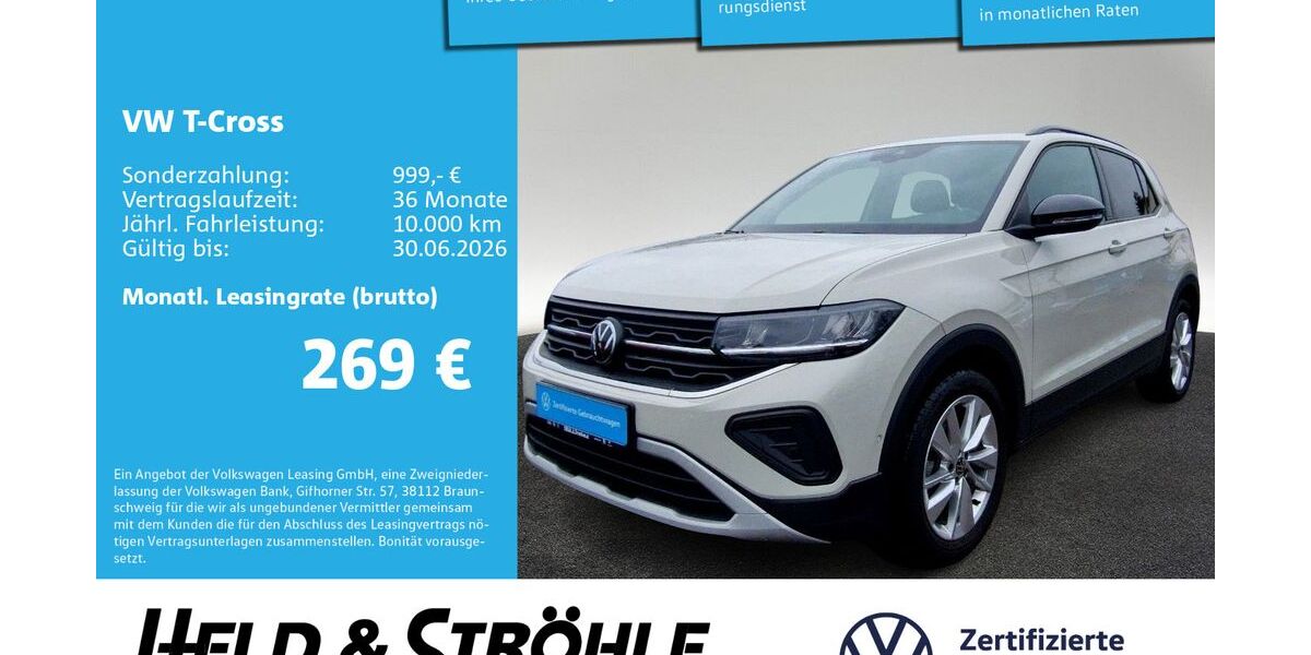 VW T-Cross 10.583 km 25.660 &euro; Neu-Ulm 89231