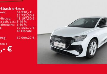 Audi Q4 e-tron 5.876 km 54.930 &euro; Ulm 89073