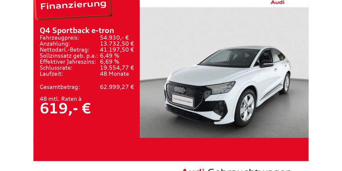 Audi Q4 e-tron 5.876 km 54.930 &euro; Ulm 89073