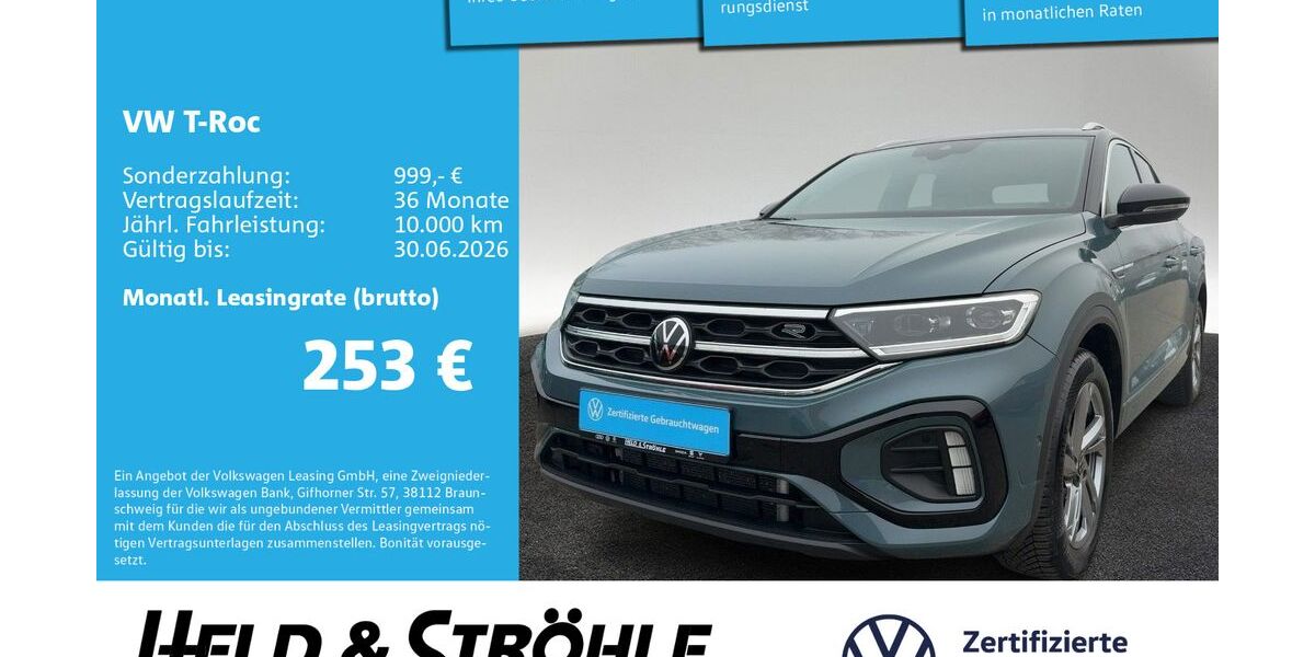 VW T-Roc 27.469 km 28.260 &euro; Neu-Ulm 89231
