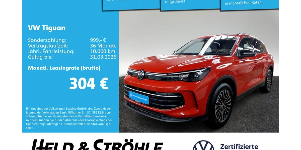 VW Tiguan 10.837 km 35.660 &euro; Neu-Ulm 89231