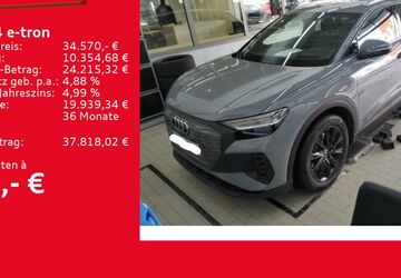 Audi Q4 e-tron 22.964 km 34.570 &euro; Ulm 89073