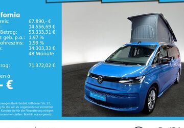 VW T7 California 15.275 km 67.890 &euro; Ulm 89079