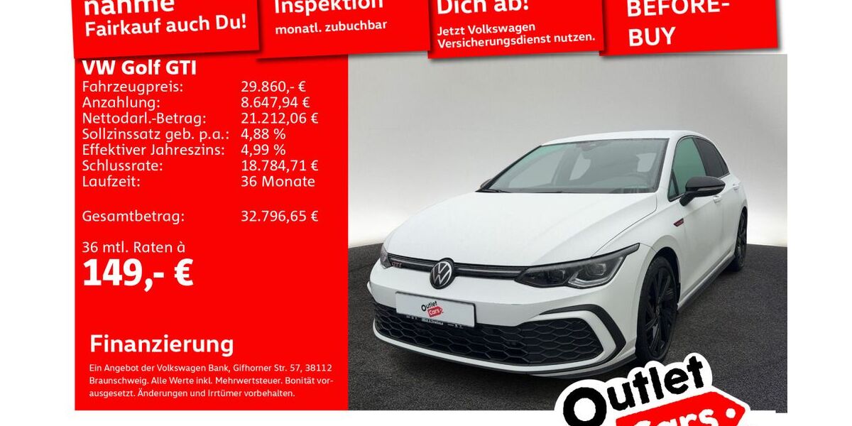 VW Golf 31.349 km 29.860 &euro; Senden 89250