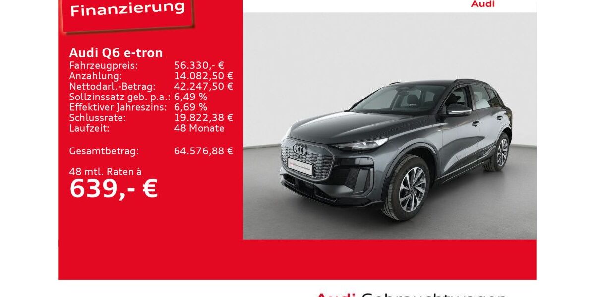 Audi Q6 e-tron 19.567 km 56.330 &euro; Ulm 89073