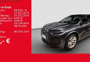 Audi Q6 e-tron 8.883 km 69.830 &euro; Ulm 89073