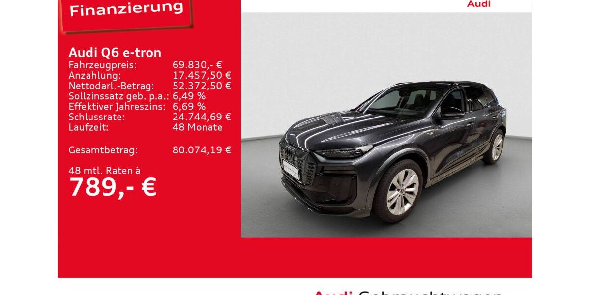 Audi Q6 e-tron 8.883 km 69.830 &euro; Ulm 89073