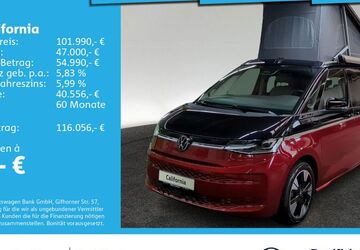 VW T7 California 8.001 km 83.450 &euro; Ulm 89079