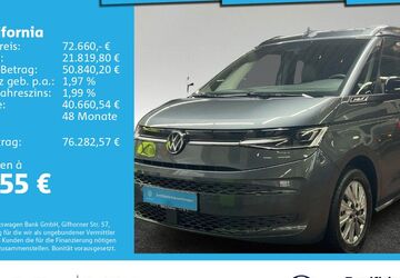 VW T7 California 17.698 km 71.990 &euro; Ulm 89079