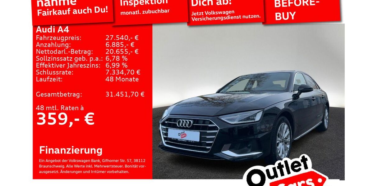 Audi A4 81.250 km 26.960 &euro; Senden 89250
