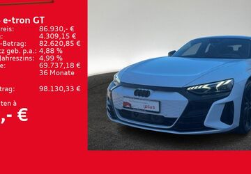Audi RS e-tron GT 14.929 km 86.930 &euro; Ulm 89073